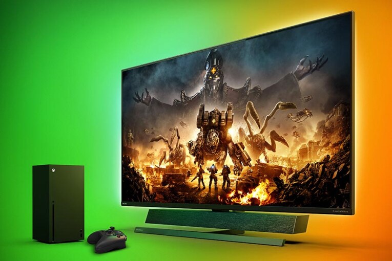 Free XBOX Series-S Console Bundled in with Philips Gaming Monitor Designed for Xbox in Philips Monitors Holiday Promo