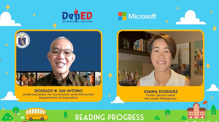The Department of Education and Microsoft launch Reading Progress tool to 23 million Filipino Students in celebration of National Reading Month