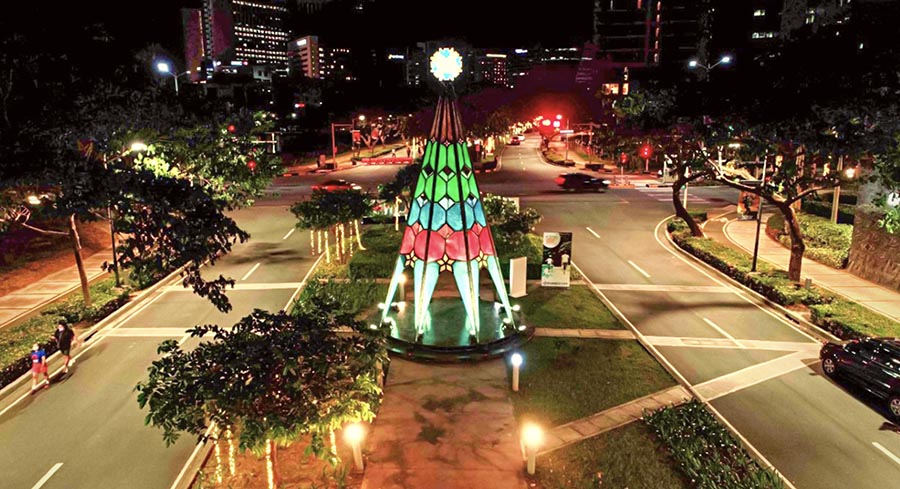 Merry is back in Christmas at Filinvest City