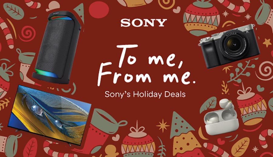 Sony sends love this holiday season with their Year-End Promo for your special gift for less!