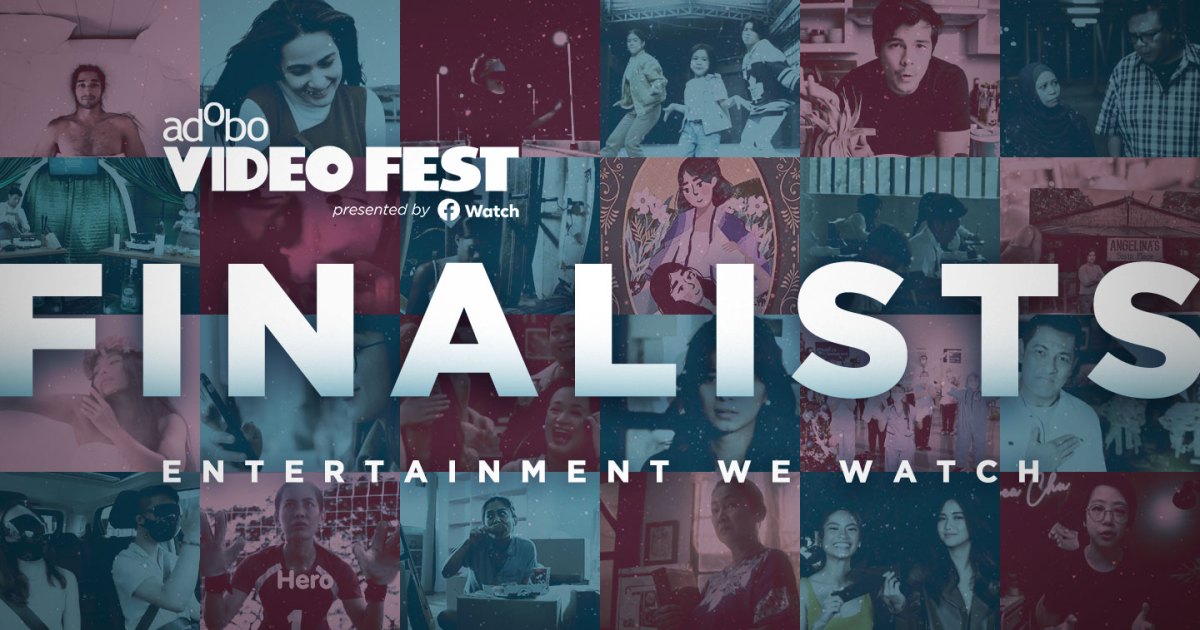 adobo Video Fest by Facebook Watch shortlist is revealed