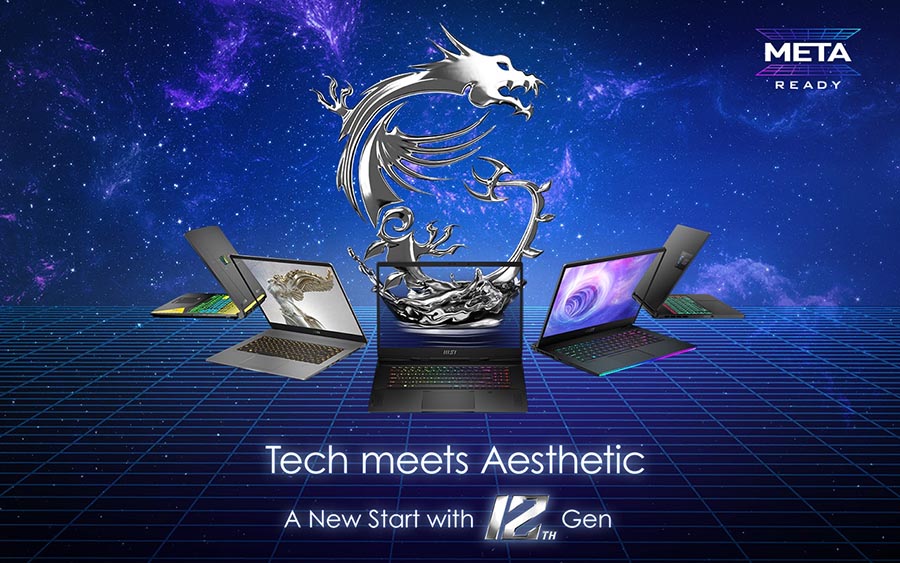 MSI unveils latest Meta-ready gaming laptops equipped with 12th Gen Intel H Series processors and NVIDIA GeForce RTX series