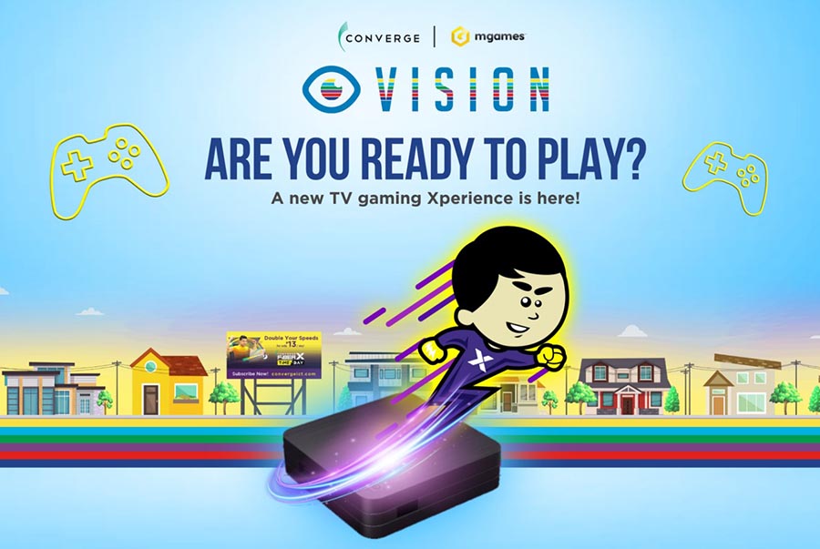 Converge launches another first – an enjoyable video game in the upgraded VISION Xperience Box