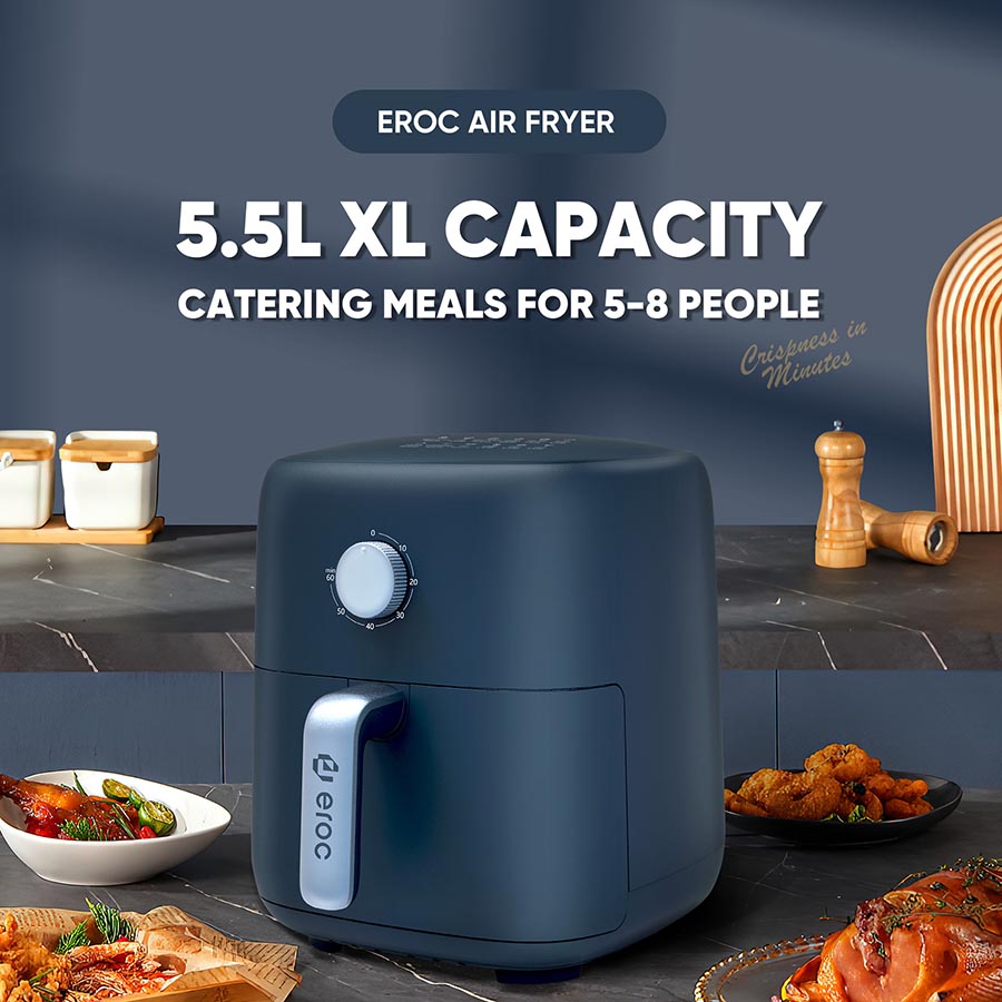 EROC Philippines Launches Its New Affordable M1 Air Fryer for Millennials Living Independently