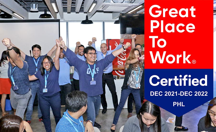 Pfizer Philippines gets official Great Place To Work certification