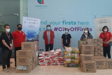 Araneta Group, JAAF turn over aid for Typhoon Odette survivors to Philippine Red Cross
