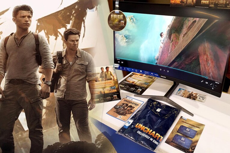 Philips Monitors and Sony Pictures holds advance screening of Uncharted to kick-off gaming monitor bundle promos