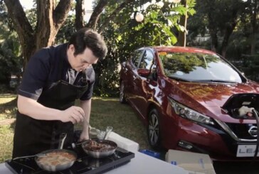 An N-Powered cooking experience through the Nissan LEAF