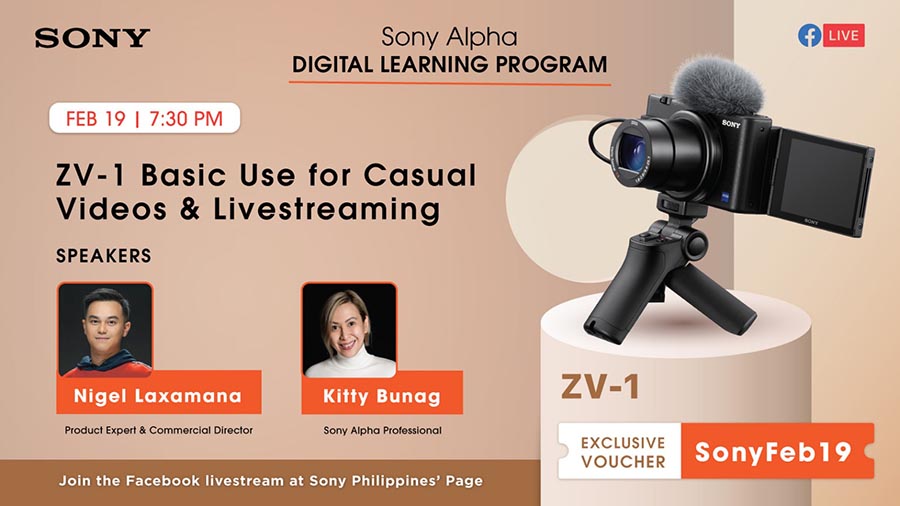Save the Date: Sony Philippines Announces February Webinars as Part of Digital Learning Program