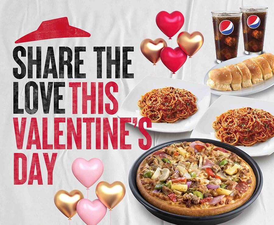 Celebrate Valentine’s Day with Pizza Hut’s Free Pasta Advance Order Offer, and The Two-Gether Four-Ever Valentine Bundles