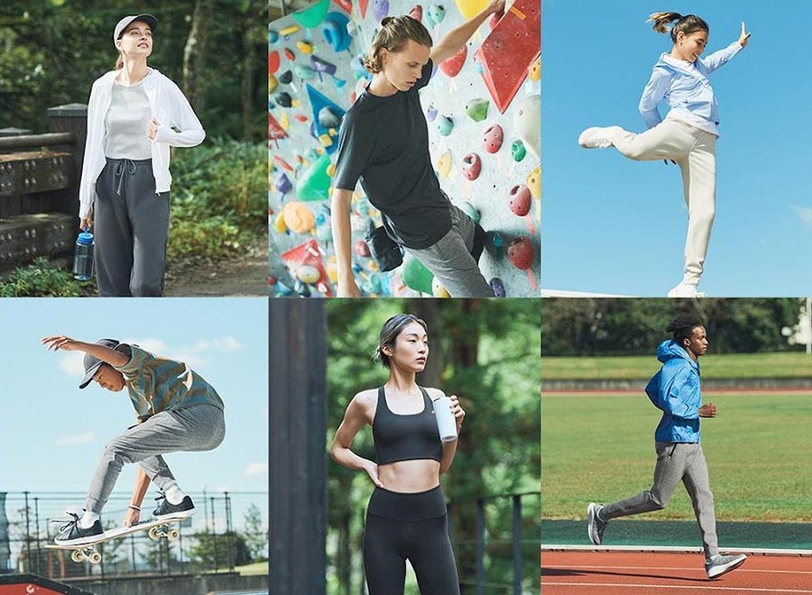 Move Your Own Way with UNIQLO’s Sport Utility Wear Collection