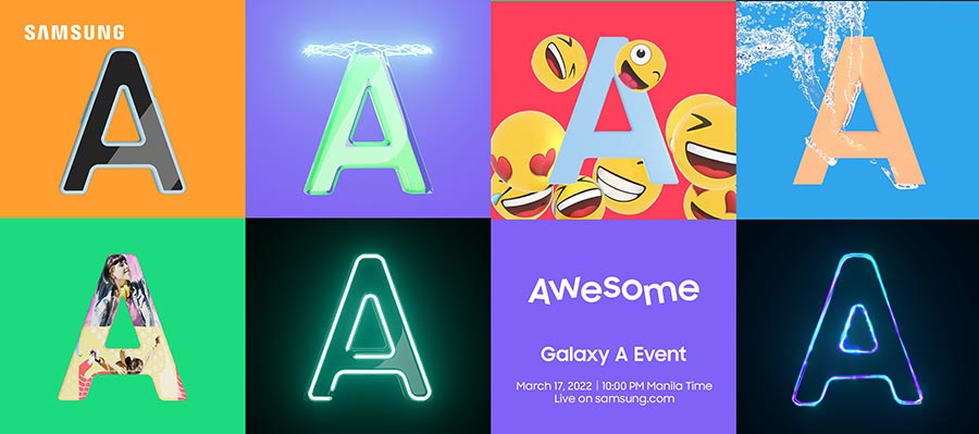 Get ready to experience awesome moments at the Samsung Galaxy A Event on March 17