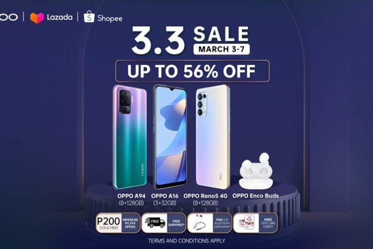 Here’s all the promos and freebies you can get at the OPPO 3.3 Super Brand Day!