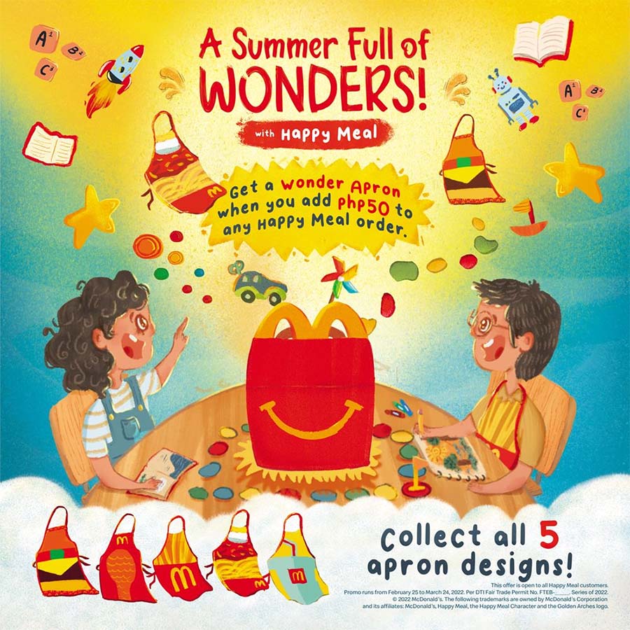 Let children unbox a summer full of wonders   with McDonald’s Happy Meal!