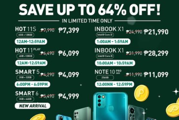 Enjoy big discounts on your favorite Infinix smartphones & laptops this Shopee 3.15 sale