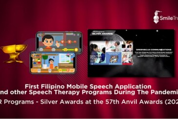 Smile Train Bags a Silver for the First-Ever Filipino Mobile Speech Application at the 57th Anvil Awards