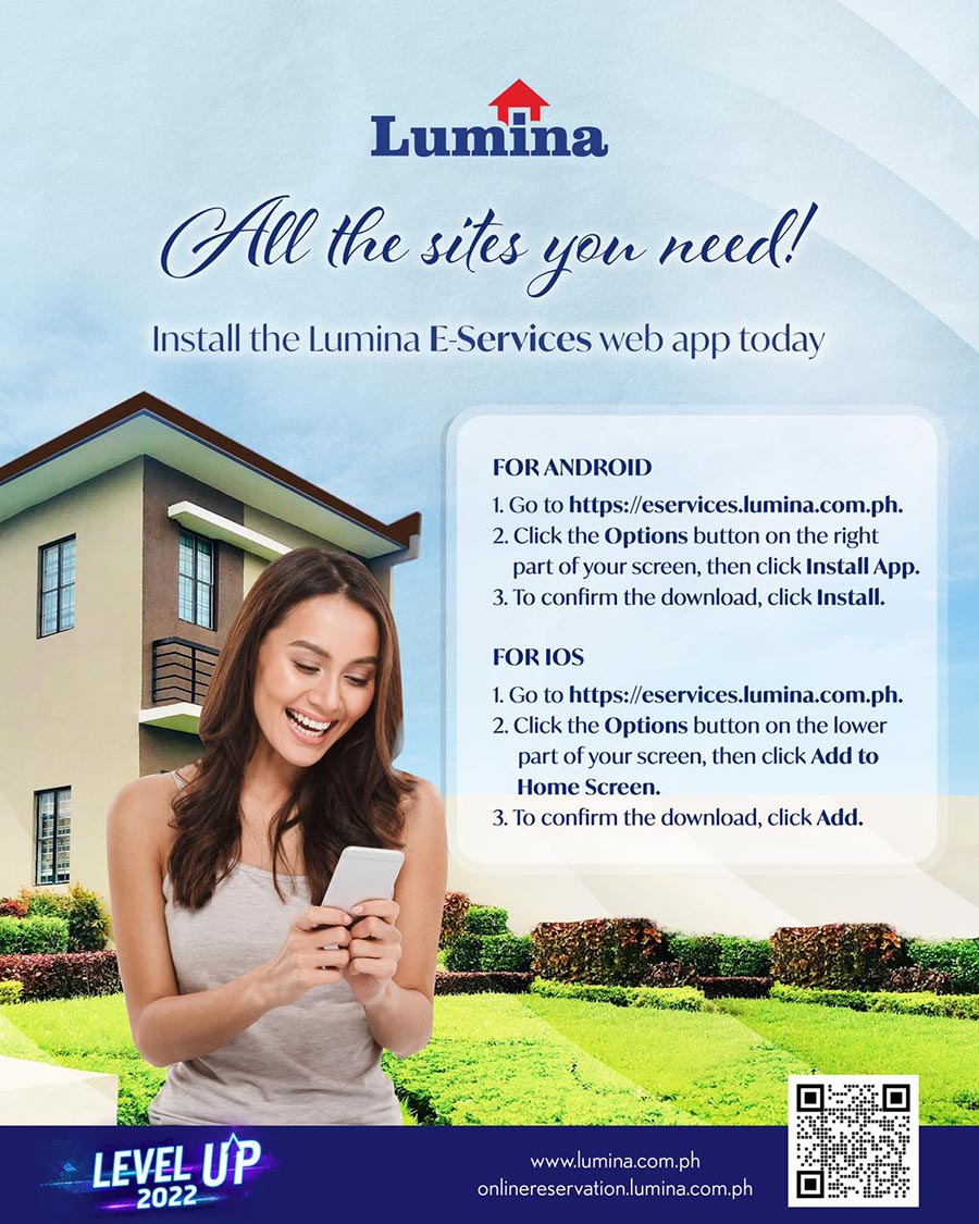 Download Lumina e-Services App today