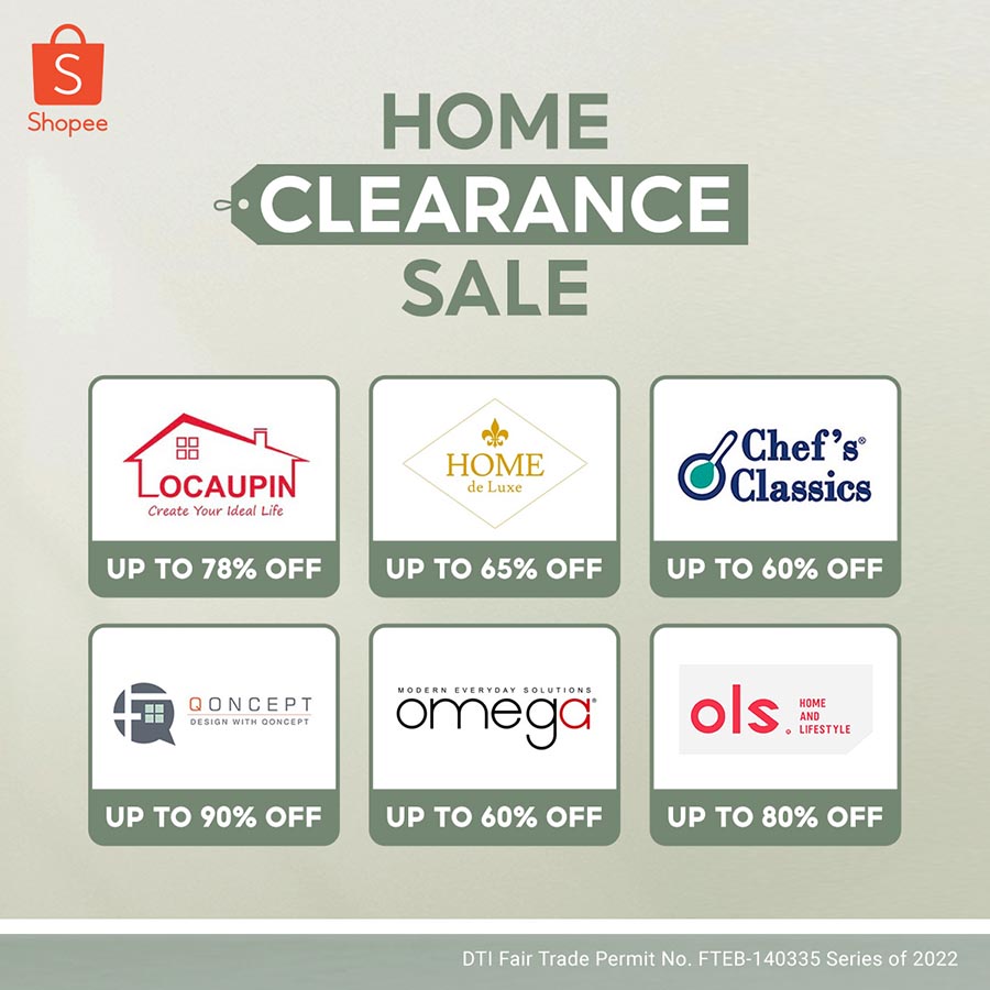 The best home finds on Shopee’s Home Clearance Sale