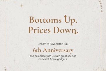 Celebrate Beyond the Box’ Anniversary with great savings on select Apple gadgets