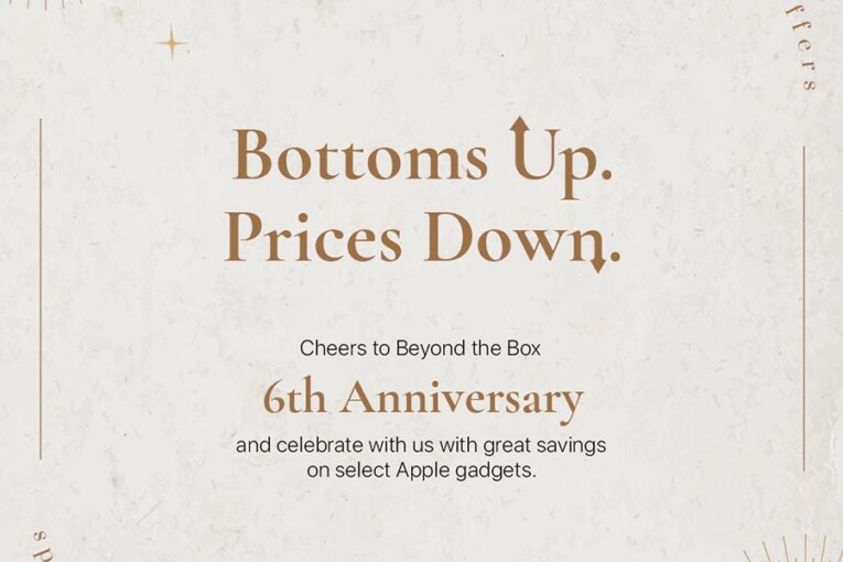 Celebrate Beyond the Box’ Anniversary with great savings on select Apple gadgets