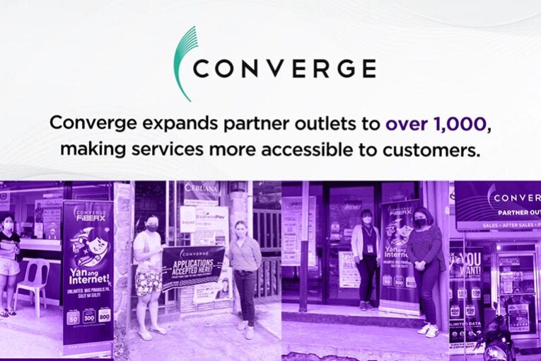 Converge expands partner outlets to over 1,000, making services more accessible to customers