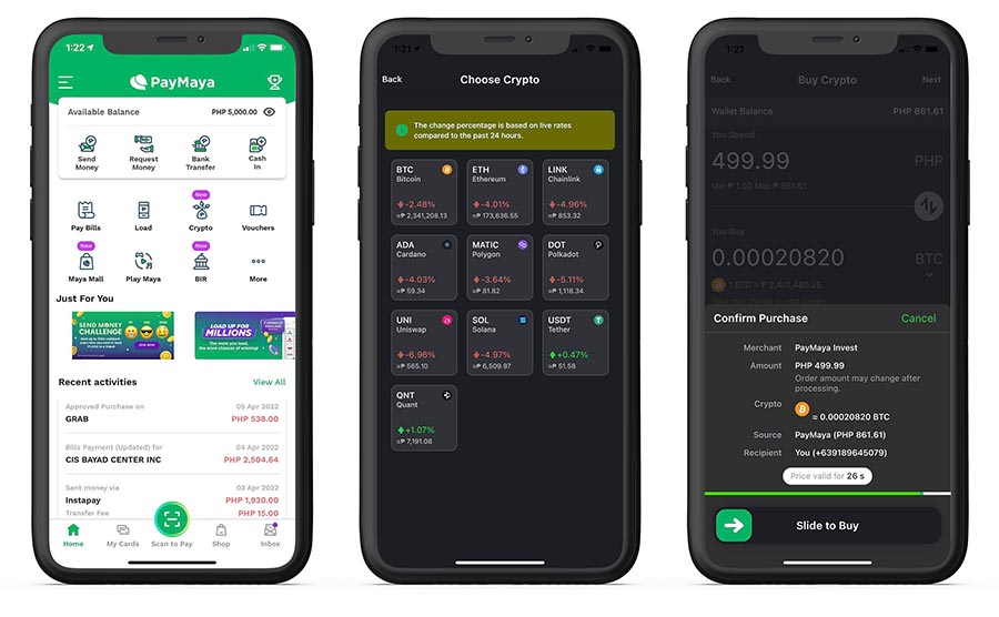 PayMaya makes it easier than ever to start your crypto journey with an all-in-one app experience