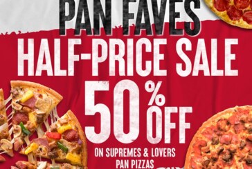 get your favorite pizzas at 50% OFF on Araw ng Kagitingan with Pizza Hut’s Pan Faves Half Price Sale