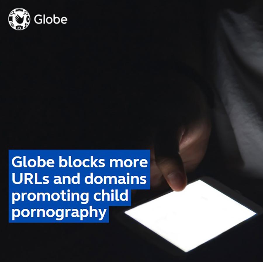 Globe blocks more URLs, domains promoting child pornography