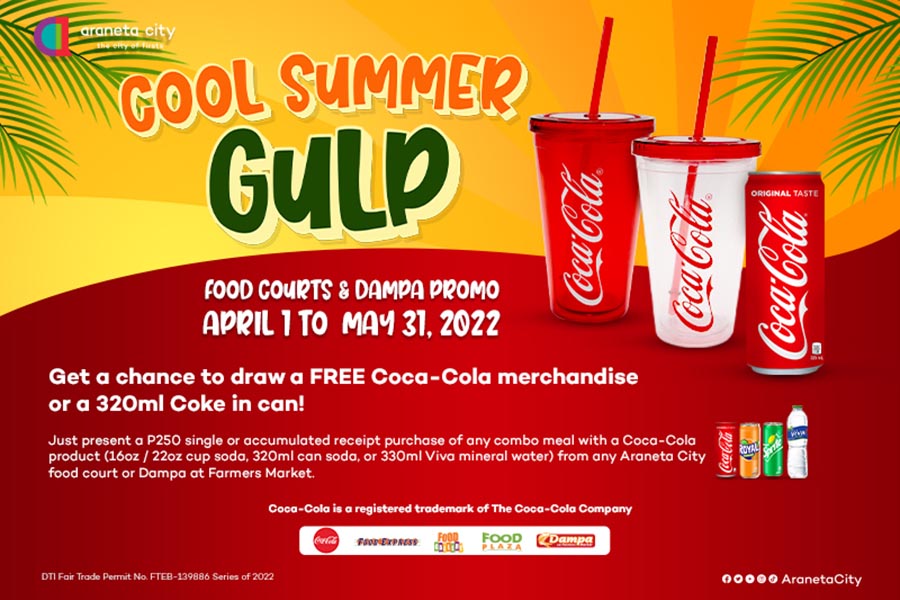 Have a fun summer with these amazing Araneta City treats