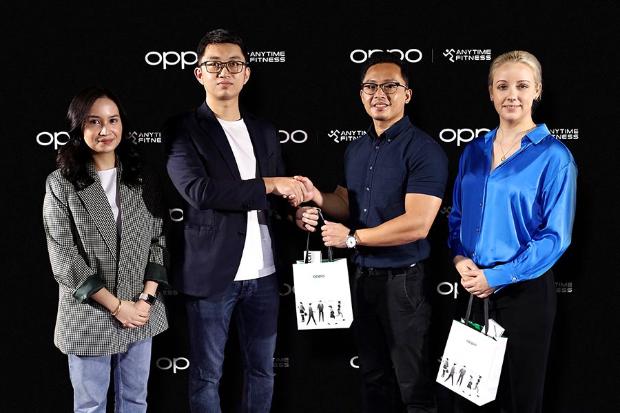 OPPO collaborates with Anytime Fitness to help Filipinos achieve a well-balanced lifestyle