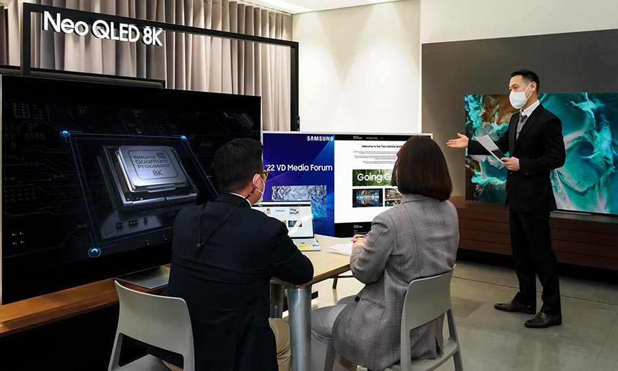 Samsung Electronics Hosts 2022 Media Forum Showcasing  Latest Innovations in Neo QLED 8K