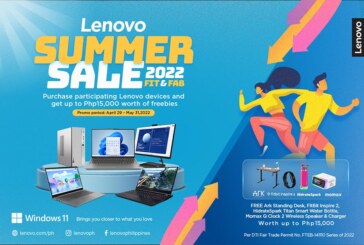 Check out your favorite Lenovo devices and get summer-ready this 2022 with awesome freebies up for grabs!