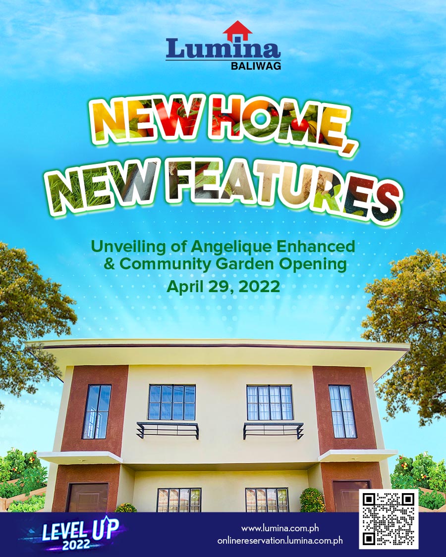 Lumina Homes Baliuag to unveil Angelique Enhanced, Community Garden