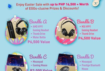Get Egg-sclusive Discounts on MSI Easter EGG-stra Promotion runs from April 1-30, 2022