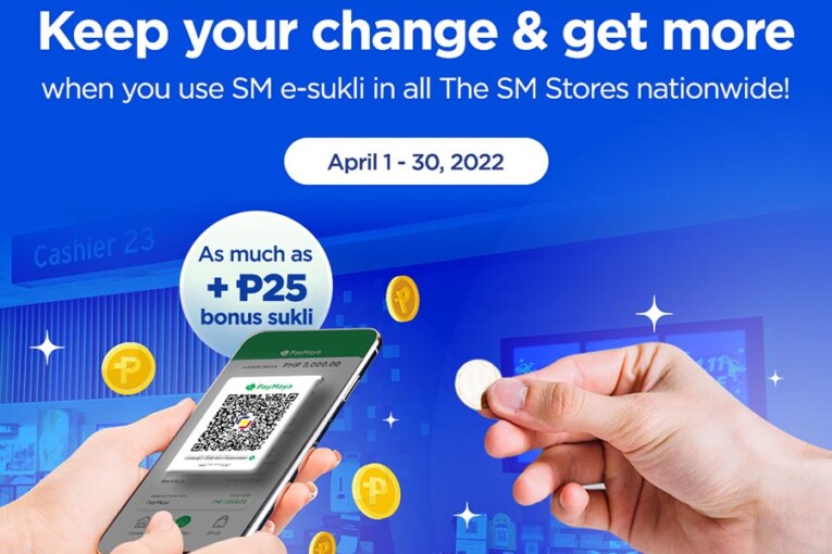You can now receive e-sukli at SM, powered by PayMaya