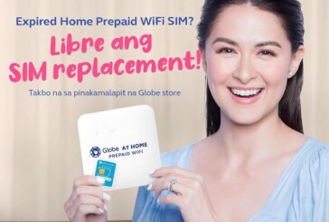 Expired Globe Home Prepaid WiFi SIM?  Get easy replacement for FREE
