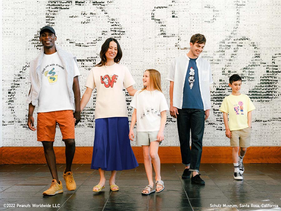 UNIQLO to Launch Peanuts UT Collection Featuring Winning Entries from UT GRAND PRIX 2022 Design Competition