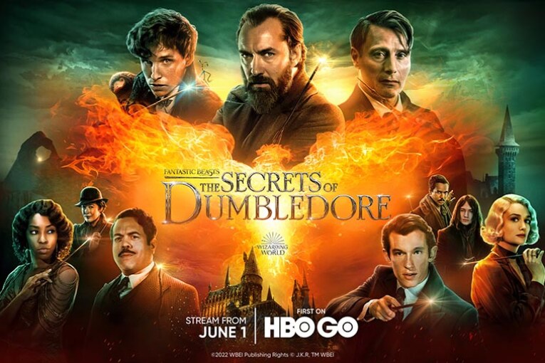 Enter the Wizarding World of Fantastic Beasts: The Secrets of Dumbledore with Globe and HBO GO from June 1!