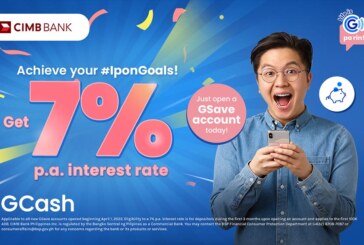 GCash and CIMB Bank offer up to 7% p.a. interest with GSave