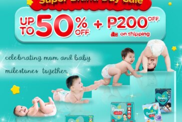 Exclusive Promos and Discounts Await Those Who Will Join the Annual Pampers Super Brand Day in Shopee!