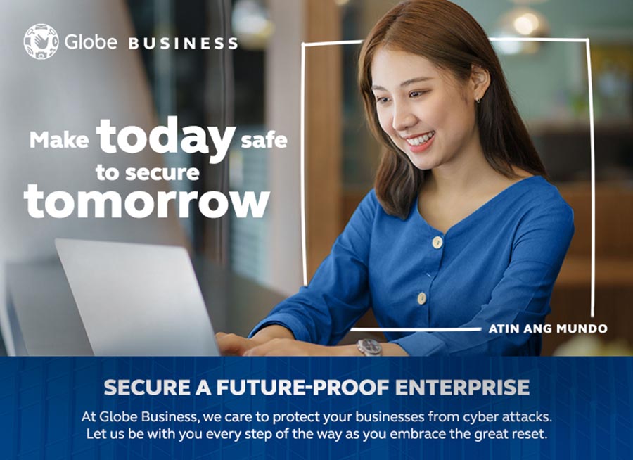 Make the Future of Work Safe with Globe Business Cybersecurity Solutions