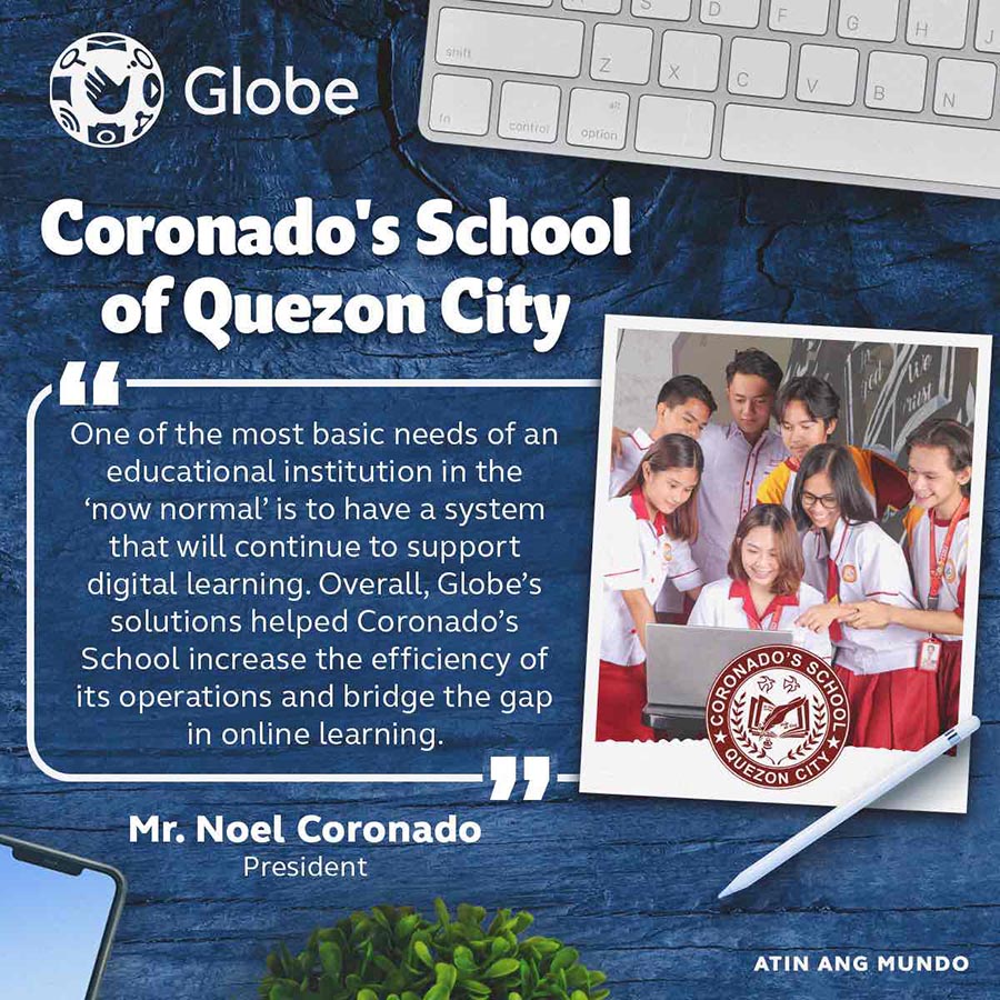 Adapt to a new way of learning with Globe