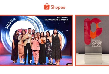 Shopee bags Overall Brand Champion at the 2022 Marketing-Interactive PR Awards