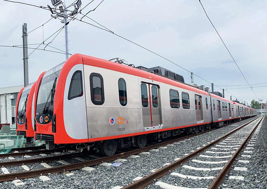 LRMC starts trial runs of LRT-1 4th Generation trains