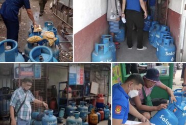 Solane seizes PHP 408K worth of illegal LPG tanks in the first quarter of 2022