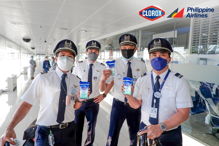 Clorox PH partners with Philippine Airlines to help enhance Travelers’ Health, Safety
