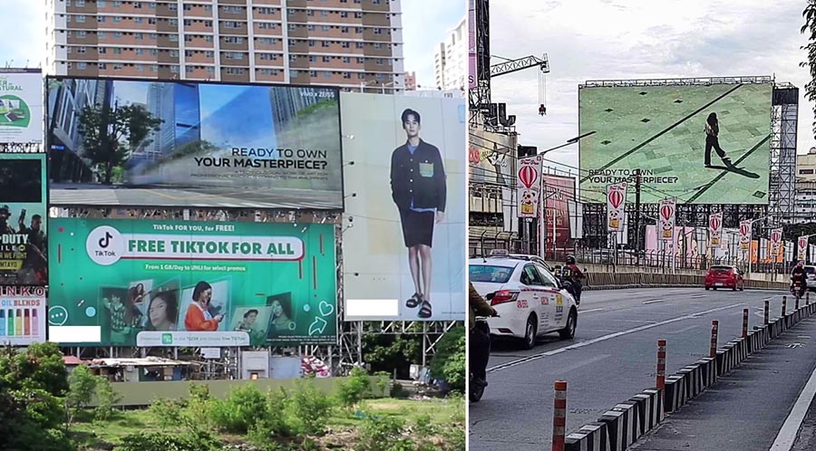 Larger than life vivo ads across Metro Manila encourage Filipinos to “Own Your Masterpiece”