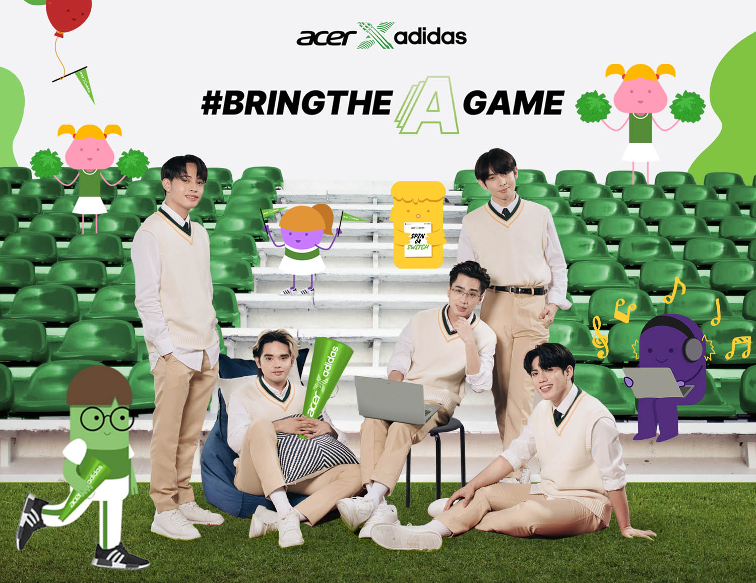 “Bring The A Game” with Acer’s back-to-school deals including discounts and Adidas vouchers redeemable from participating The SM Stores