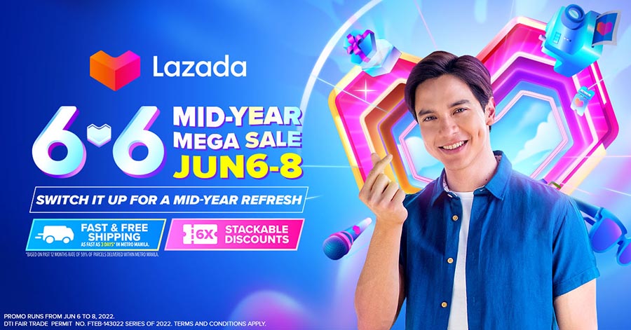 Refresh Yourself with the Best Deals from Lazada’s 6.6 Mid-year Mega Sale