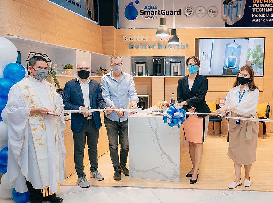 Maker of world’s first COVID-19-safe water purifier opens flagship store in PH